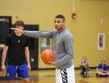Austin Torres leading Summer 2017 basketball camp