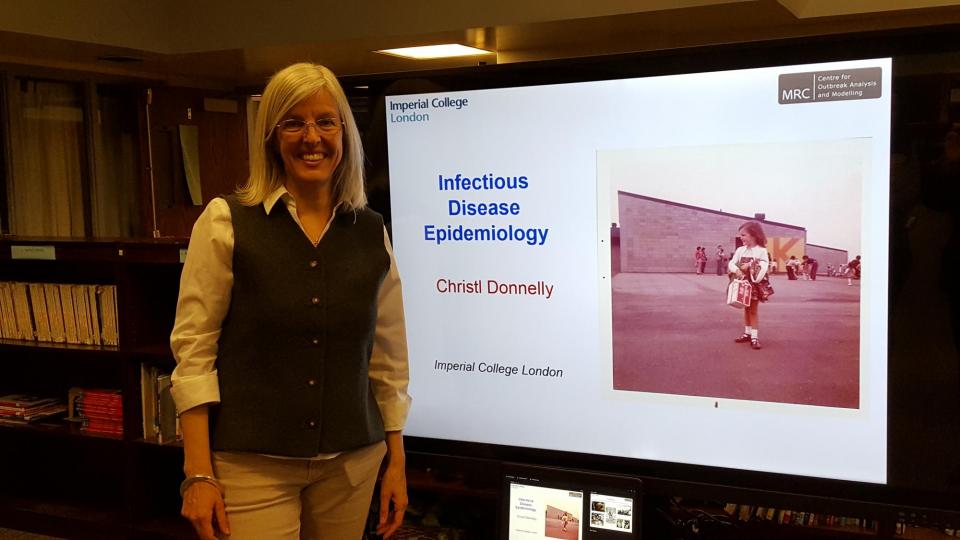 Professor Christl Donnelly, of Imperial College London Professor Christl Donnelly, of Imperial College London