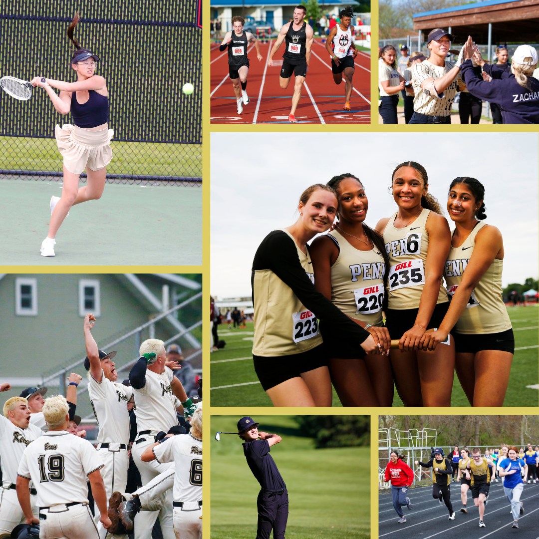 #PHMExcellence Good Luck to these @pennpride365 @the_pennant teams competing today and tomorrow:
Today, Friday, June 6:
🎾Girls Tennis State Finals, first round vs. Munster
👟🏃♂️Boys Track & Field State Finals
Saturday, June 7:
🥎Softball Semi-state, vs. West Lafayette
🤝🏃Unified Track & Field State Finals
⚾️Baseball Regional, vs. Goshen
👟🏃♀️Girls Track & Field State Finals
👏👏👏