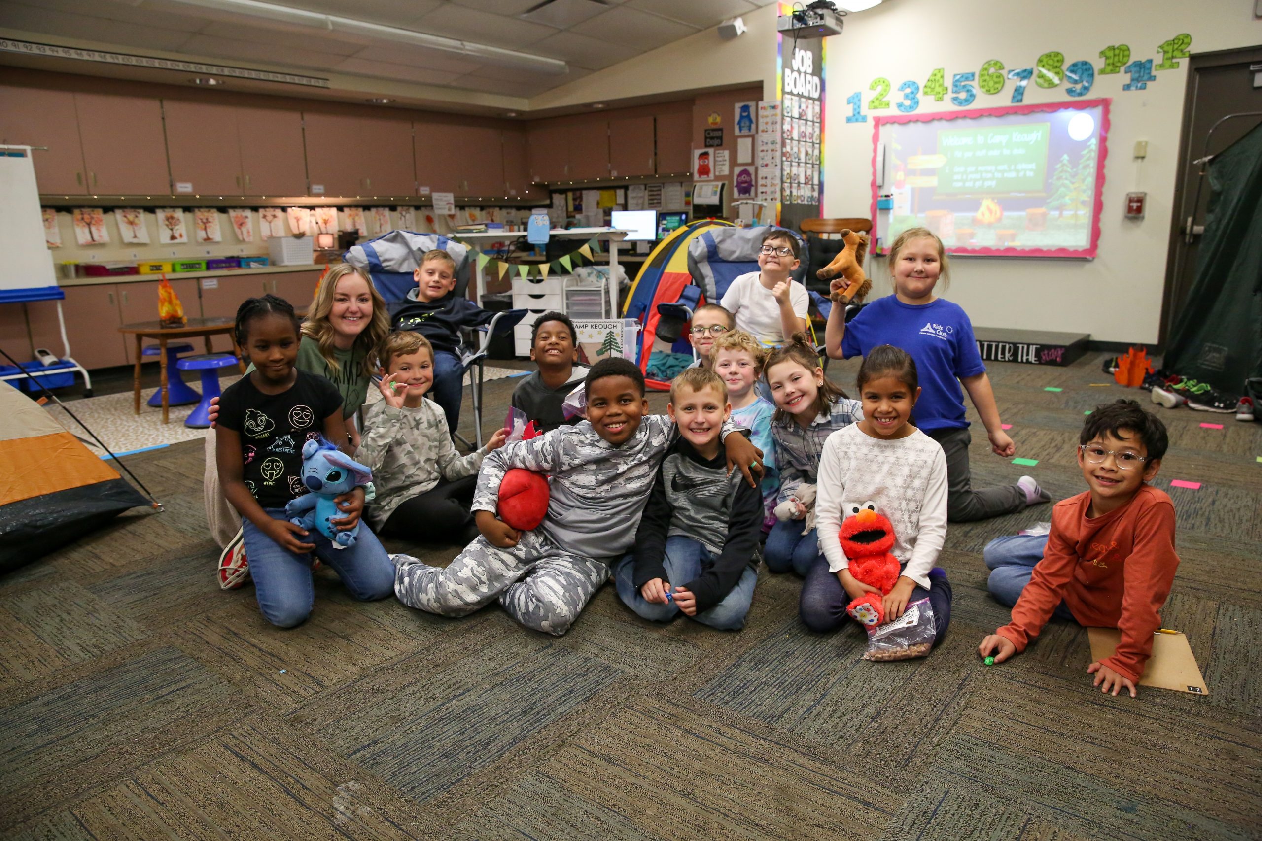 Bittersweet Principal Bob Thompson & students