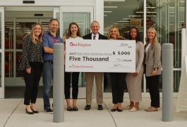 $5,000 check for classroom supplies