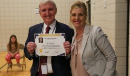 Superintendent Dr. Jerry Thacker Receives Several Honors Upon Retirement