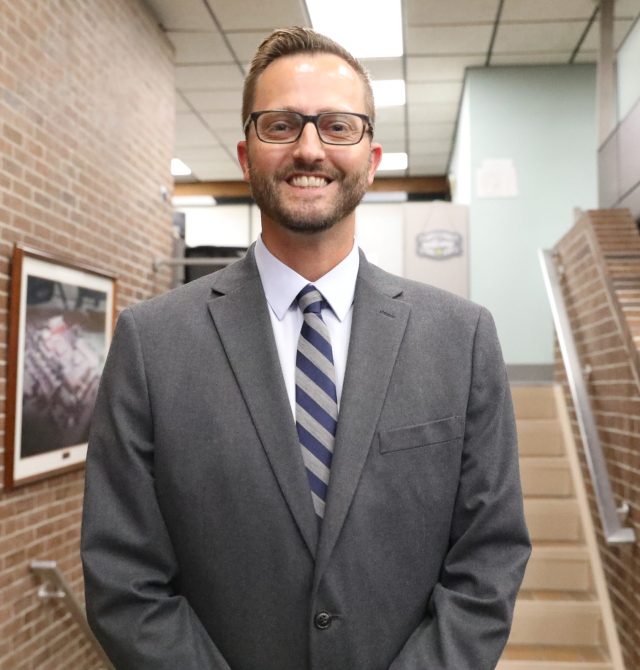 Matt Garber, principal of Walt Disney Elementary School